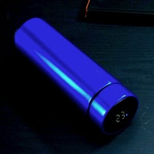 1PC Blue Digital Premium Insulated Drink Holder